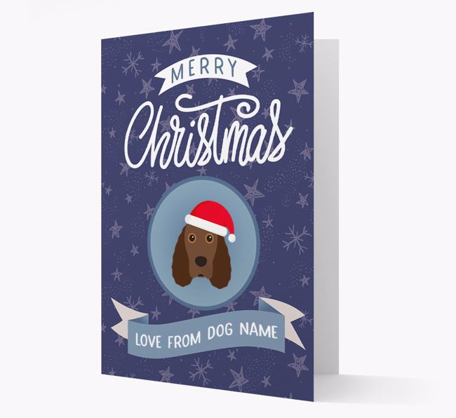 Merry Christmas: Personalised {breedFullName} Christmas Card